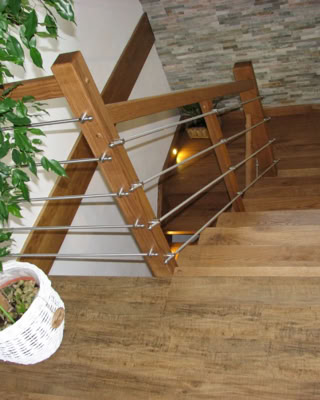 Dřevěné schody obrázek 07