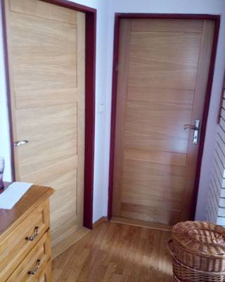 Dřevěné dveře 04